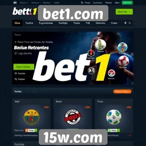 Análise das funcionalidades do site bet1.com
